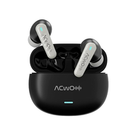ACwO DwOTS 727 ANC TWS Earbuds with Smart Features,25db Real ANC, 42HRS Playtime, NFS Gaming Mode(Super Low Latency), Quad Mics ENC Mic, Instant Auto Connect, Quick Charge