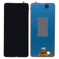 OEM LCD with Touch Screen For Samsung Galaxy A21s - Red (Display Glass Combo Folder)