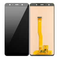 OEM LCD with Touch Screen For Samsung Galaxy A7 2018 - Gold (Display Glass Combo Folder)