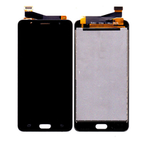 OEM LCD with Touch Screen For Samsung Galaxy J7 Max - Black (Display Glass Combo Folder)