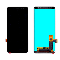 OEM LCD with Touch Screen For Samsung Galaxy A8 Plus 2018 - Gold (Display Glass Combo Folder)