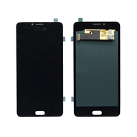 OEM LCD with Touch Screen For Samsung Galaxy C9 Pro - Black (Display Glass Combo Folder)
