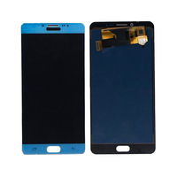 OEM LCD with Touch Screen For Samsung Galaxy C9 Pro - Gold (Display Glass Combo Folder)