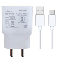 Original Charger For Vivo V20 With Type C Data Cable