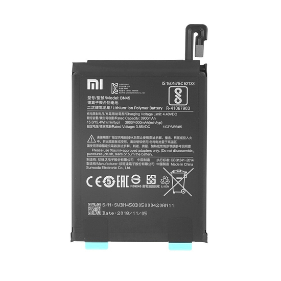 Redmi Note 5 Pro Battery - 100% Original BN45 Battery