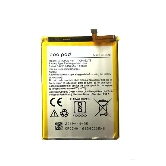 Original Battery For Coolpad Max A8 (CPLD-401) 2800mAh