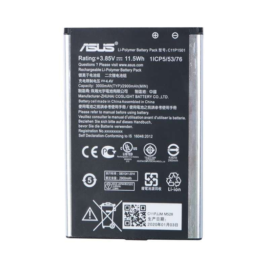 Original Battery For Asus Zenfone 2 Laser (C11P1501) 3000mAh