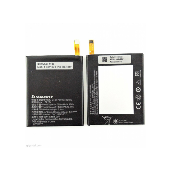 Original Battery for Lenovo P70-T BL234 4000