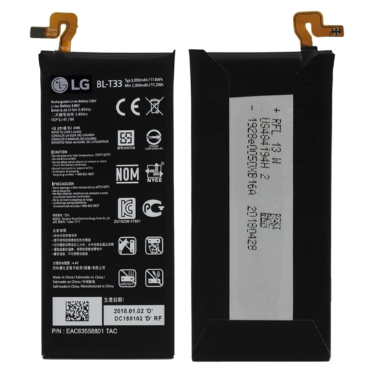 Original Battery For LG Q6 (BL-T33) 3000mAh