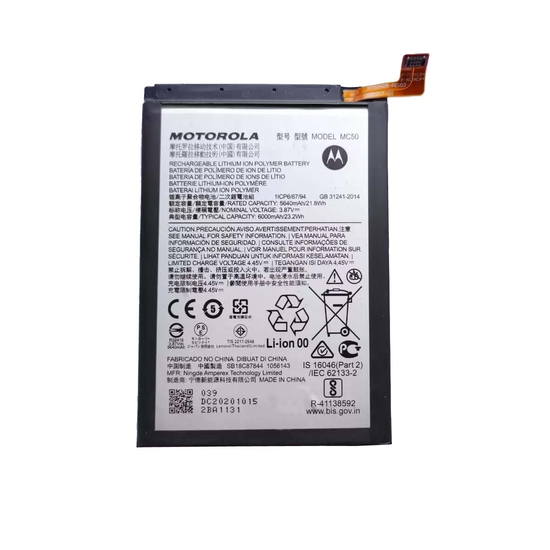 Original Battery For Motorola Moto G9 Power (MC50) 6000mAh