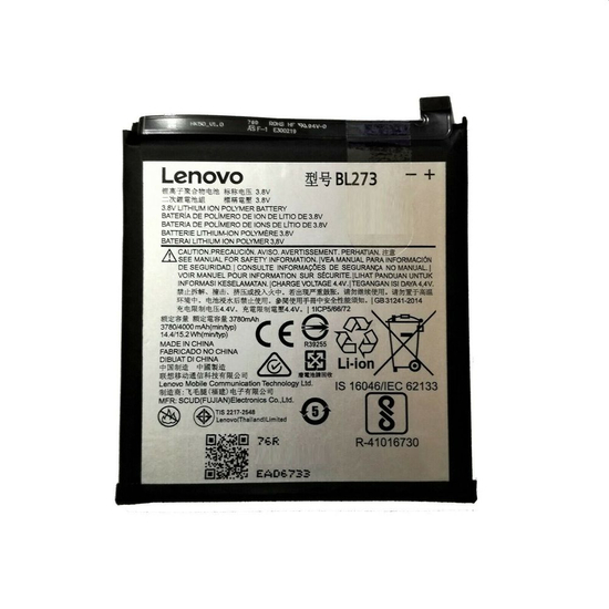 Original Battery For Lenovo K8 Plus (BL273) 4000mAh
