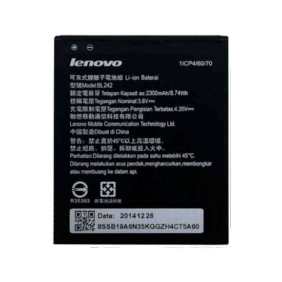 Original Battery For Lenovo A6000 (BL242) 2300mAh