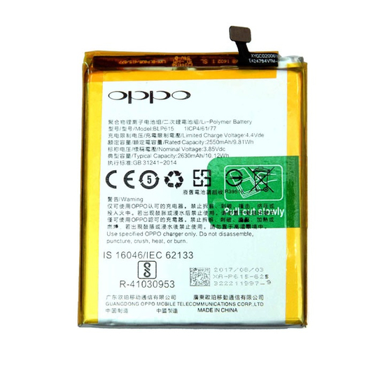 Original Battery For Oppo A37 (BLP615) 2630mAh