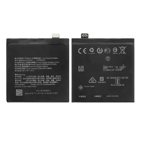 Original Quality Original Battery Replacement for Oppo Find X – BLP671 (6 Months Warranty)