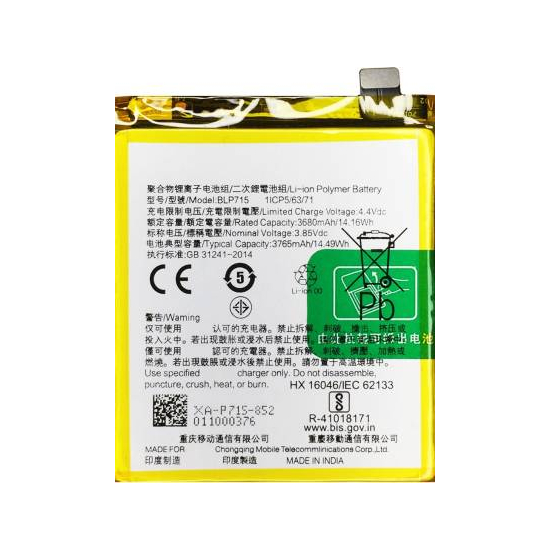 Original Battery for Oppo K3 battery BLP715