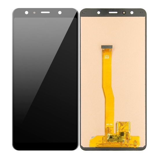 OEM LCD with Touch Screen For Samsung Galaxy A7 2018 - Gold (Display Glass Combo Folder)