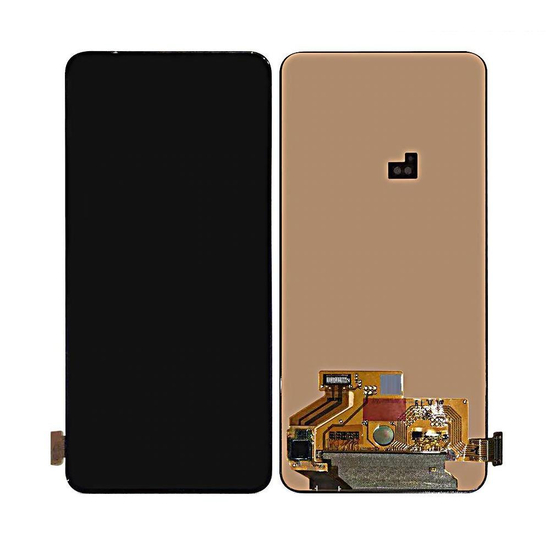 OEM LCD with Touch Screen For Samsung Galaxy A80 - White (Display Glass Combo Folder)