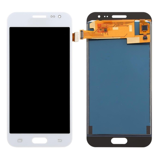 OEM LCD with Touch Screen For Samsung Galaxy J2 2015 - White (Display Glass Combo Folder)