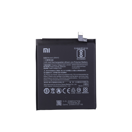 Original Battery for Xiaomi Redmi Note 4X Battery BN43